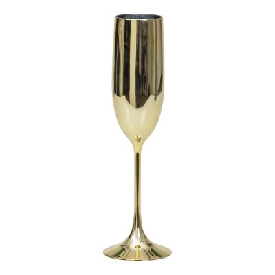 Champagneglas - Guldmetallic