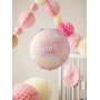 Folieballong \\\"Welcome Baby\\\" - Ljusrosa
