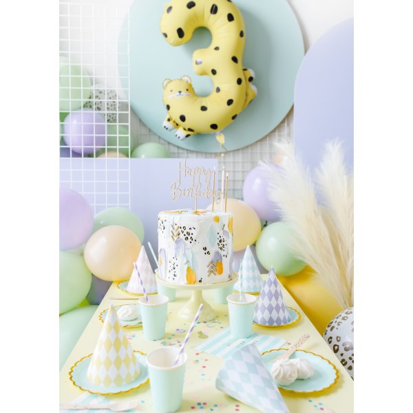 Cake Topper - Trä - Happy Birthday Cake Topper - Trä - Happy Birthday