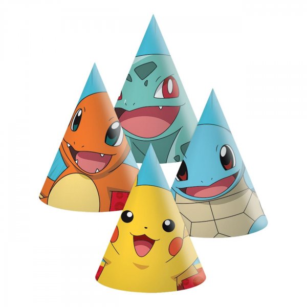Partyhattar Pok�mon - 6-pack