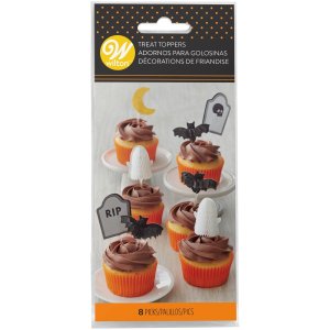 Tårtdekorationer Halloween - 8-pack Tårtdekorationer Halloween - 8-pack