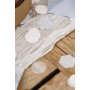 Konfetti - Ljusbl� - 100-pack