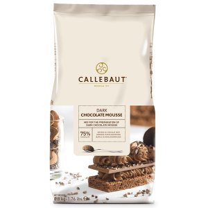 Mörk Chokladmousse - Mix - Callebaut - 800 g Mörk Chokladmousse - Mix - Callebaut - 800 g