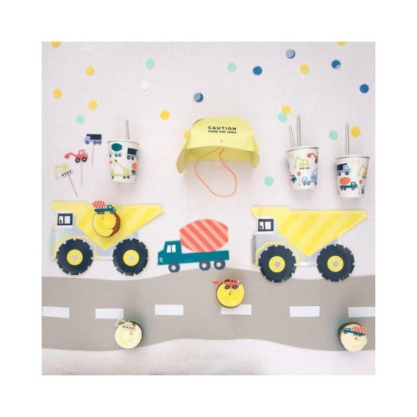 Servetter Cementbil - Meri Meri
