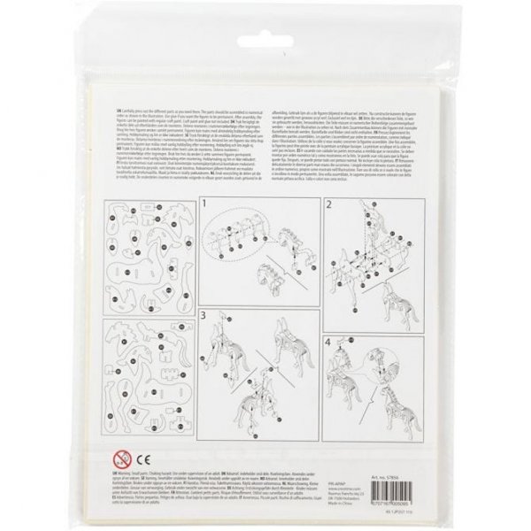 3D-pussel - Tr - Hst