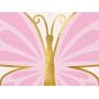 Servetter - Fj�ril - Pastell med guld - 12-pack