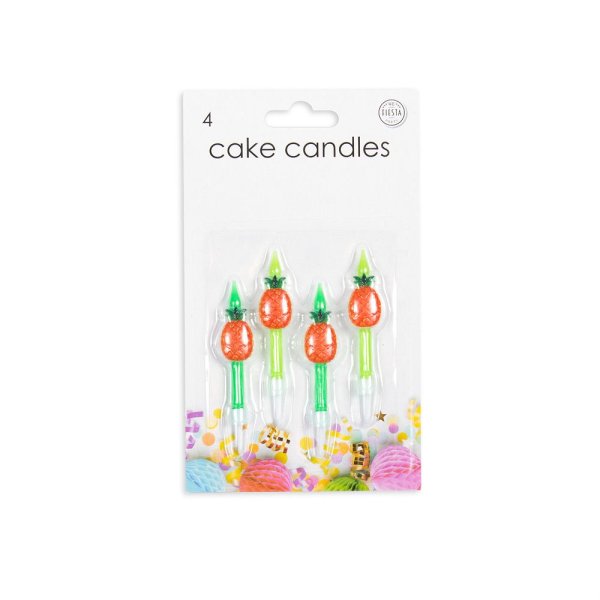 T�rtljus - Ananas - 4-pack