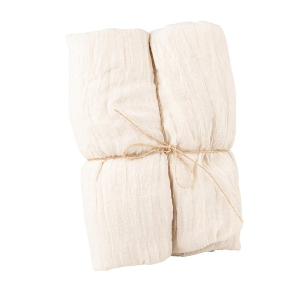 Bordsl�pare i tyg - Beige - 90 cm x 3 m