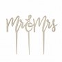 Cake Topper - Boho - Mr & Mrs