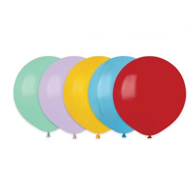 Ballonger - 48 cm - Frgglad Mix - 5-pack