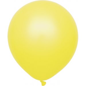 Ballonger enfrgade - Premium 30 cm - Yellow
