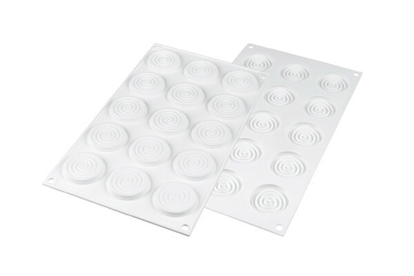 Silikonform - Tourbillon - 15 formar - Silikomart Silikonform - Tourbillon - 15 formar - Silikomart