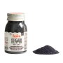 Glittrande sockerkristaller - Svart - Decora - 100g