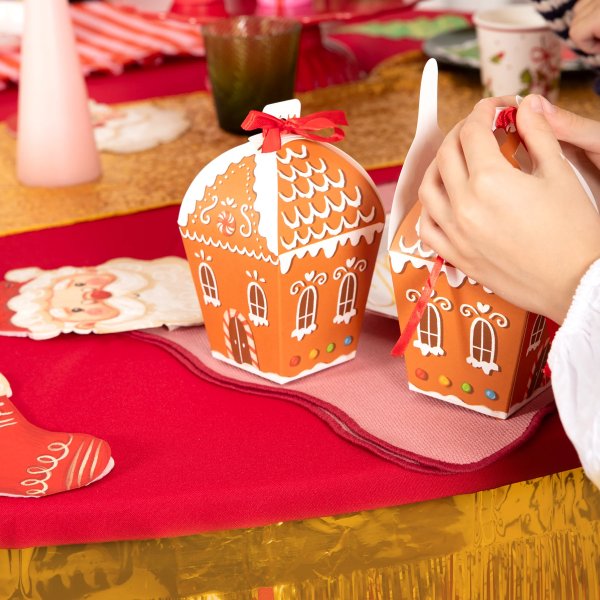Presentboxar - Pepparkakshus - 6-pack