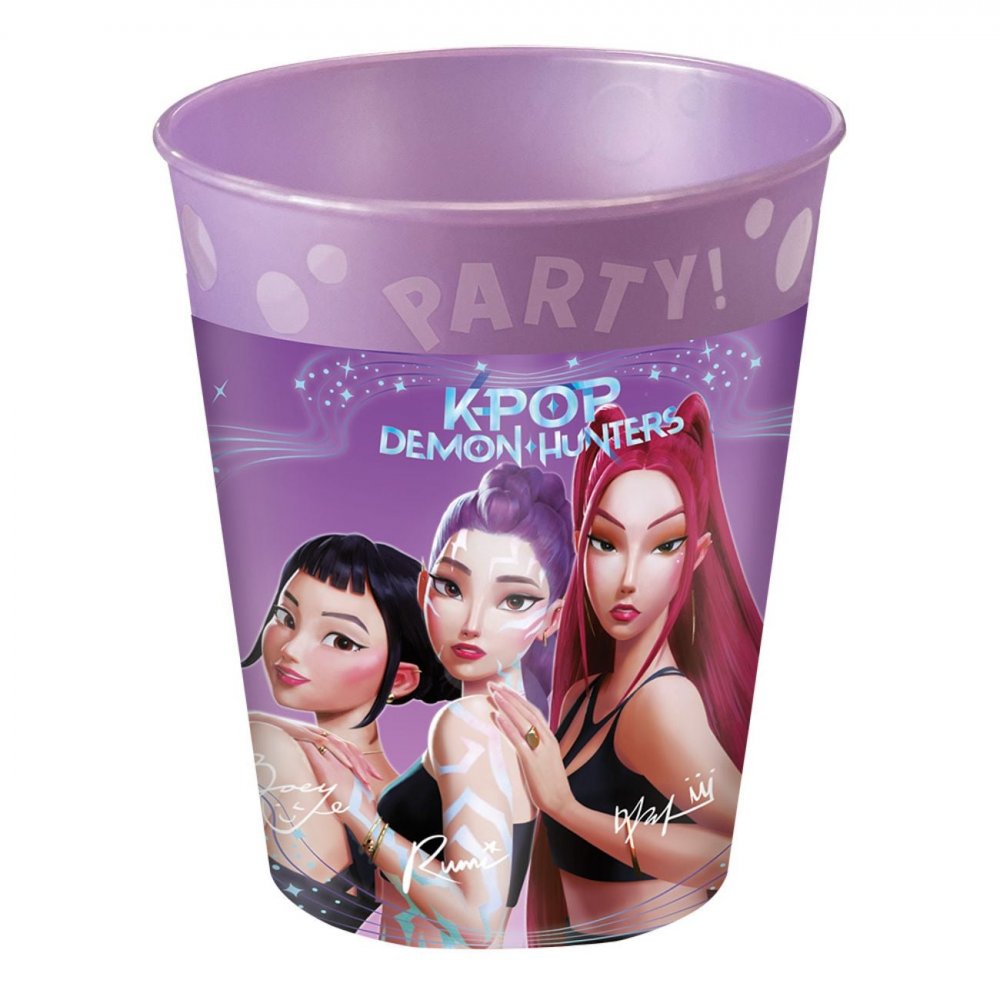 Återanvändbara muggar – K-Pop Demon Hunters – 4-pack – K-Pop