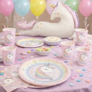 Kalaspaket Enh�rning/Unicorn till 10 personer