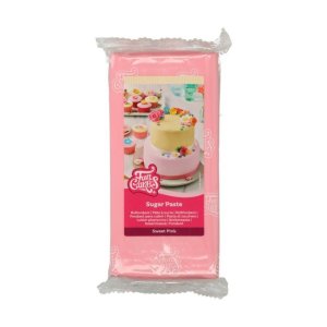 FunCakes Sockerpasta Ljusrosa (Sweet Pink) 1kg STORPACK