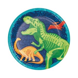 Papperstallrikar Dinosauriekalas