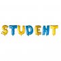 Ballonggirlang Student Bl�/guldig