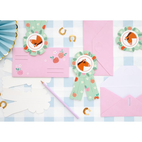 Inbjudningskort - Hsttema - 6 st