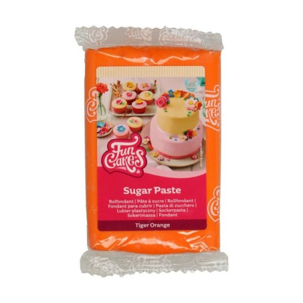 Sockerpasta, Sugarpaste Orange