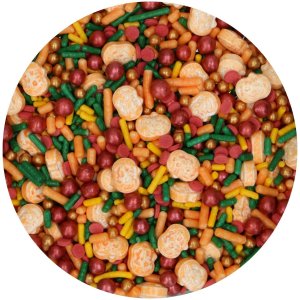 Strössel - 3D Sprinkle Medley Pumpkin Glow - 70 g Strössel - 3D Sprinkle Medley Pumpkin Glow - 70 g