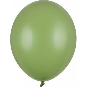 Miniballonger Pastell - Premium 12 cm - Rosmaringrn - 10-pack