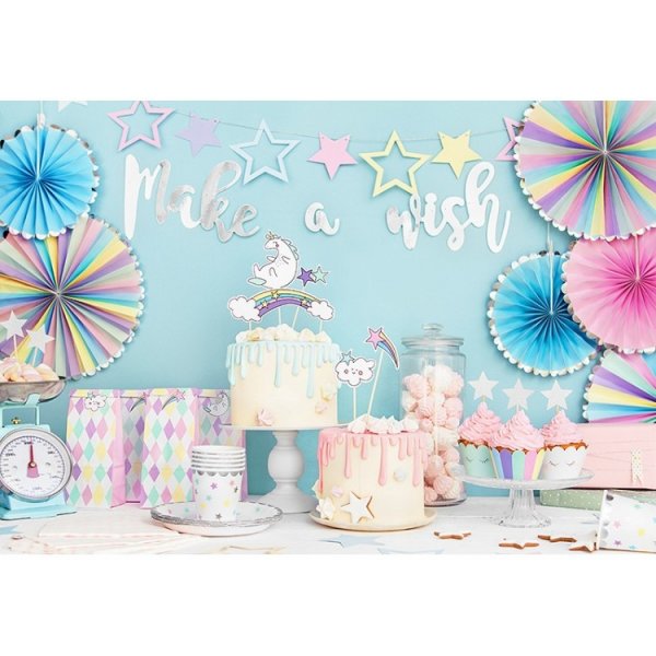 Cake Toppers Pastell Enh�rning
