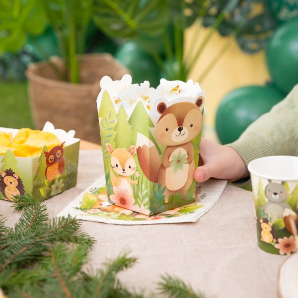 Popcornbox Skogens V�nner, 6-pack