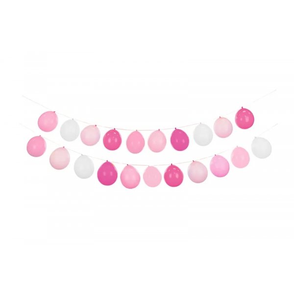 Ballonggirlang, rosa