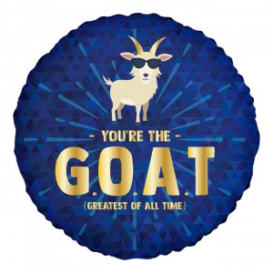 Folieballong You're the GOAT - rund 46 cm