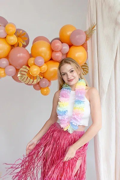 Hawaiikrans - Pastell- 120 cm