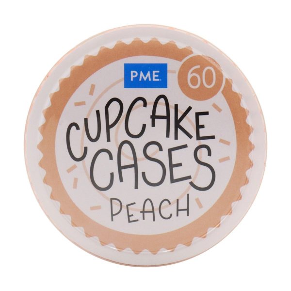 Muffinsformar - Peach - PME - 60-pack