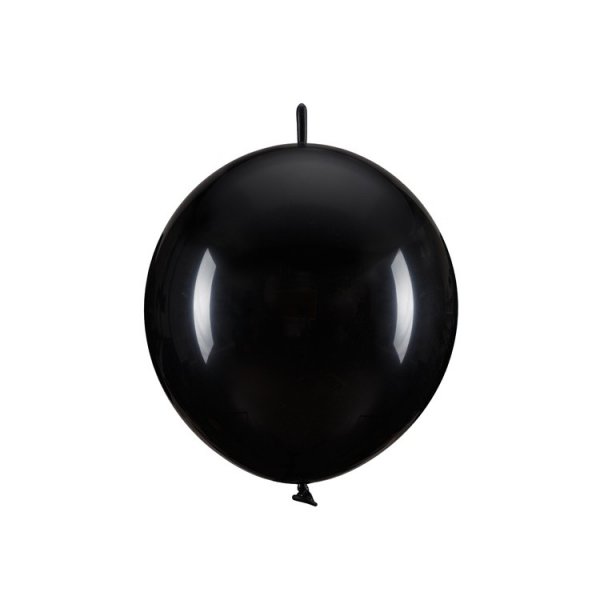 L�nkande ballonger, Svart