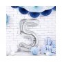 Sifferballonger Silver, 86 cm