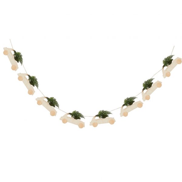 Girlang - Bil med gran - Let it snow Girlang - Bil med gran - Let it snow