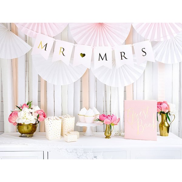 Crepe Streamers - Vita - 4-pack