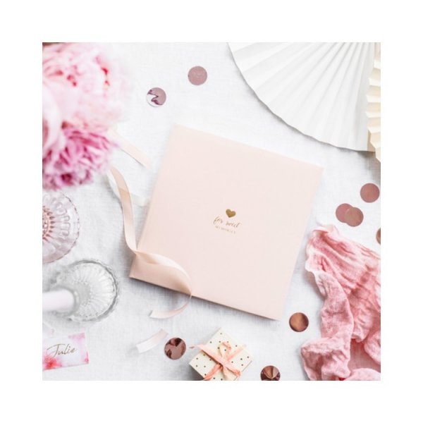 G�stbok Rosa \\\"For sweet Memories\\\"