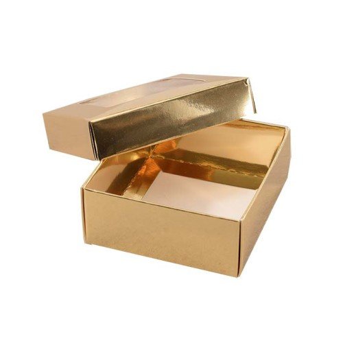 Pralinask med insats - 4 praliner - Guld - 4-pack Pralinask med insats - 4 praliner - Guld - 4-pack