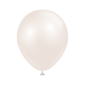 Ballonger enf�rgade - Premium 45 cm - Aura Beige Cream - 5-pack