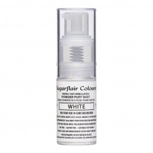 tbar glitterspray - Sugarflair - White - 10 g