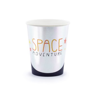 Pappmuggar - Space Party - 6-pack