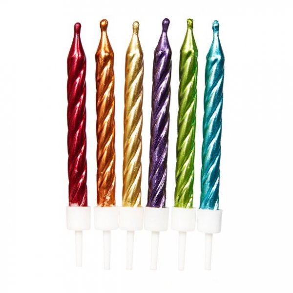Trtljus - Rainbow Metallic - 12-pack