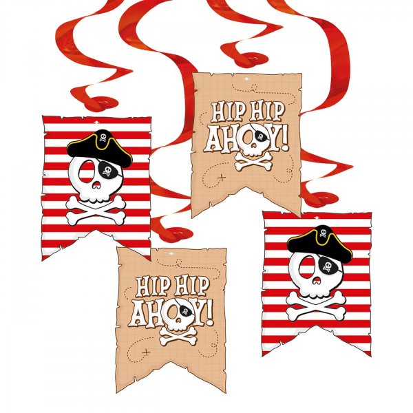 Swirls - Pirat Hip Hip Ahoy - 4-pack
