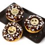 Chokladdekoration Halloween �3,8 cm - 12-pack