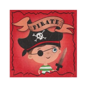 Servetter Pirattema 20-pack