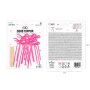 Cake Picks/Cake topper - Rosetter - Hot Pink - 10-pack Cake Picks/Cake topper - Rosetter - Hot Pink - 10-pack